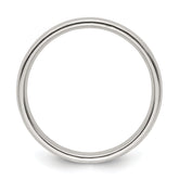 Edward Mirell Titanium Half Round 3mm Polished Band Size 12